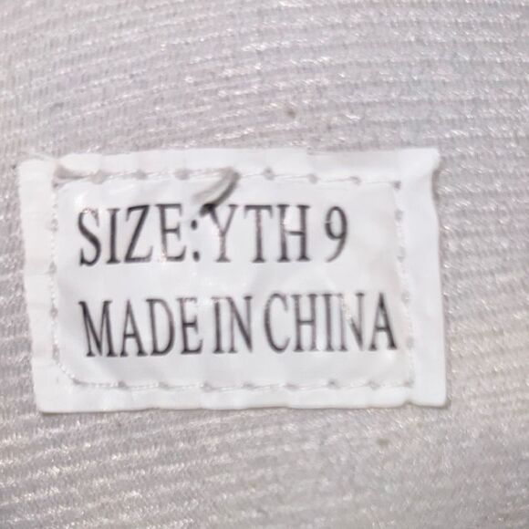 Toddler PowerTek V3.0 Tek Edge Kid Skates Beige Lace Up With Blade Covers Size 9 - Picture 7 of 10